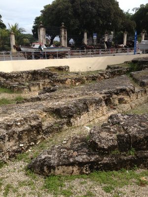 Portions of the original walled city.  Havana has been...
